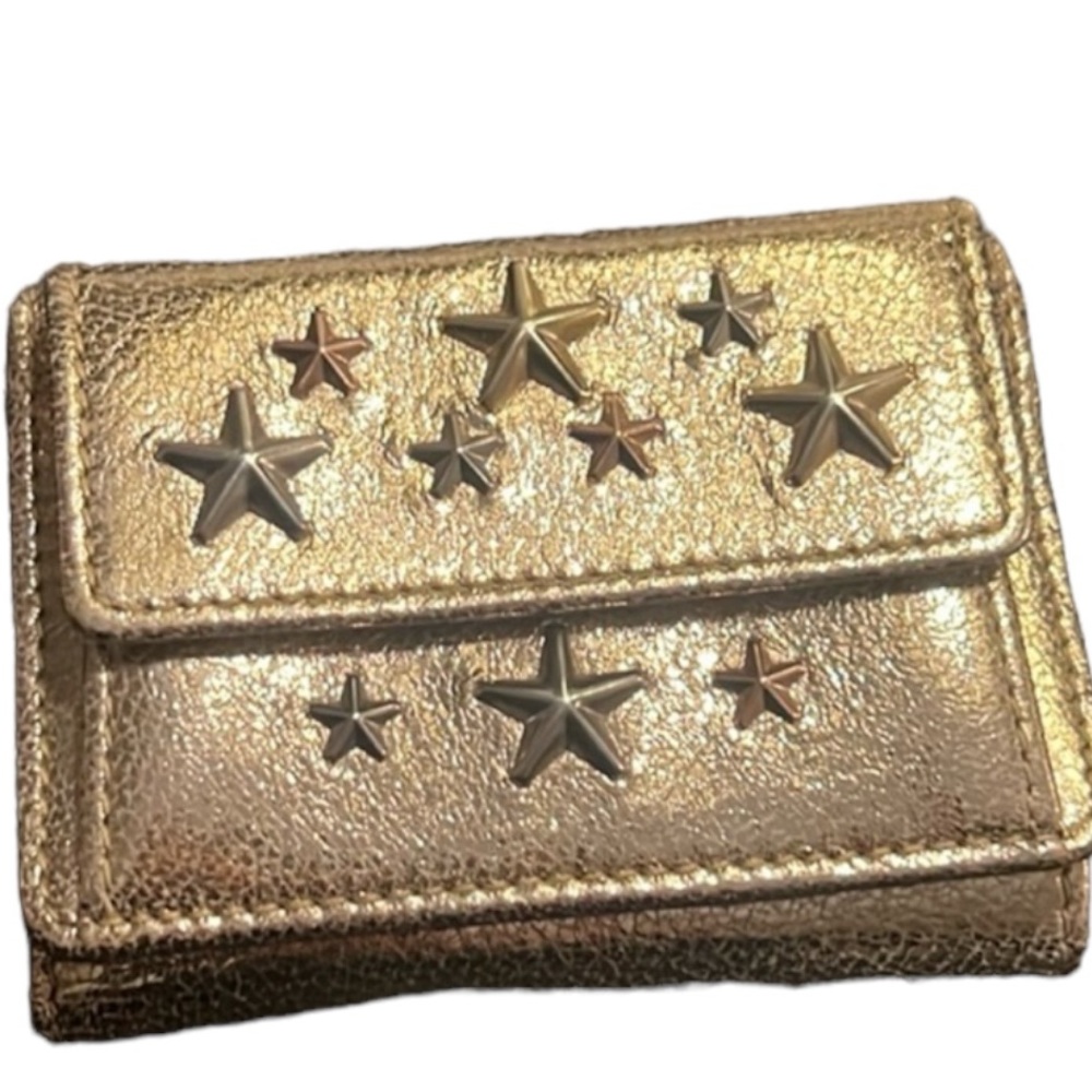 Jimmy Choo Filipa Star studded Nemo wallet